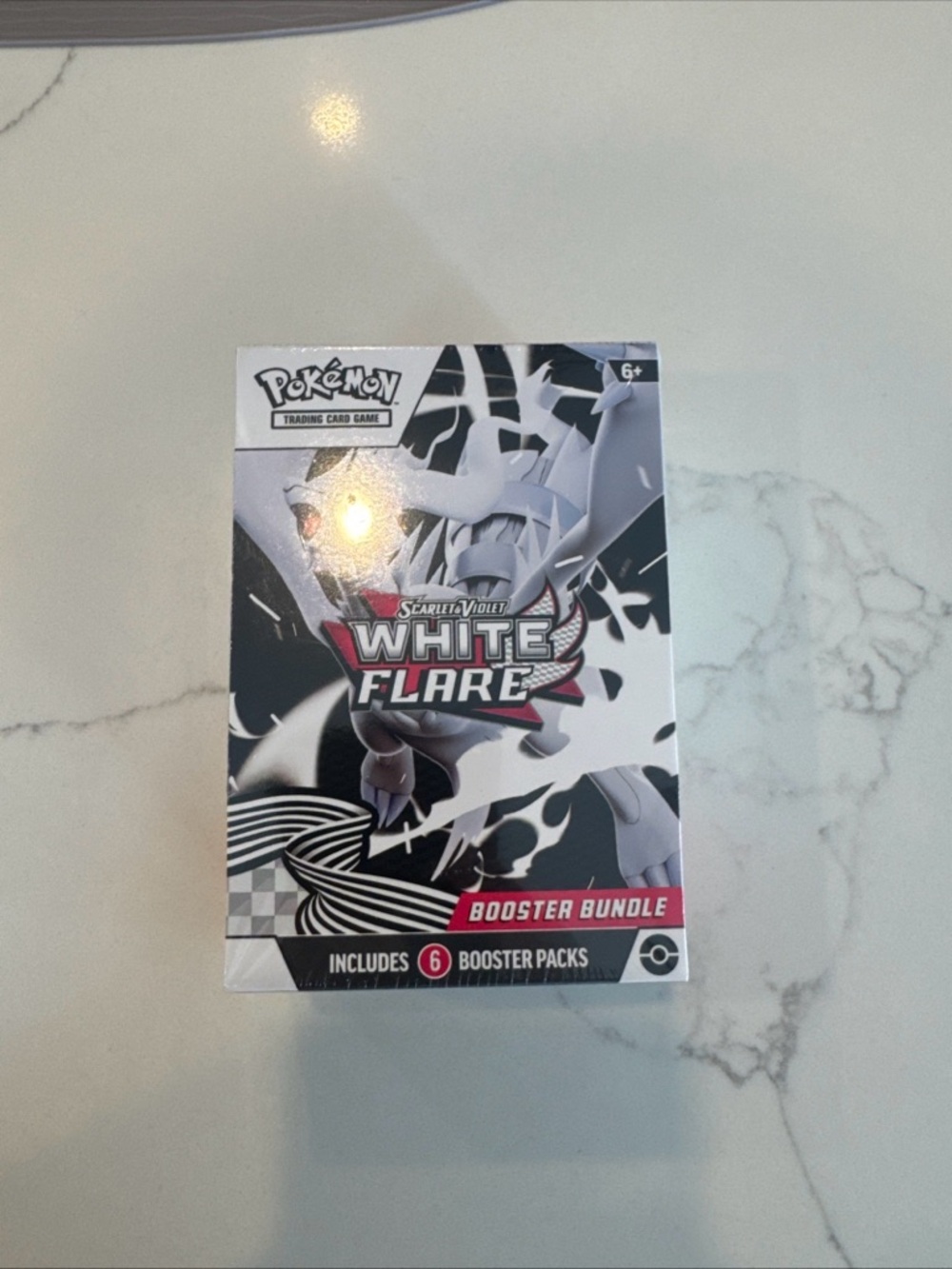 Pokemon White Flare Booster Bundle - White, Black, Pink